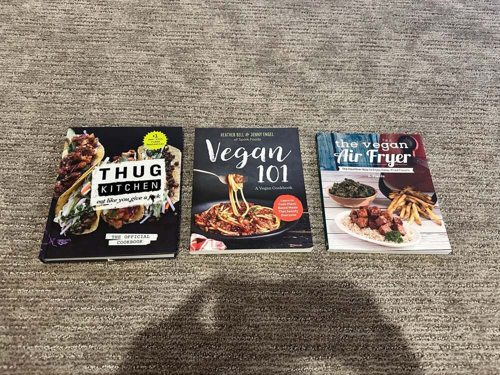LOT - Vegan Cookbooks, Thug Kitchen Vegan 101 Books